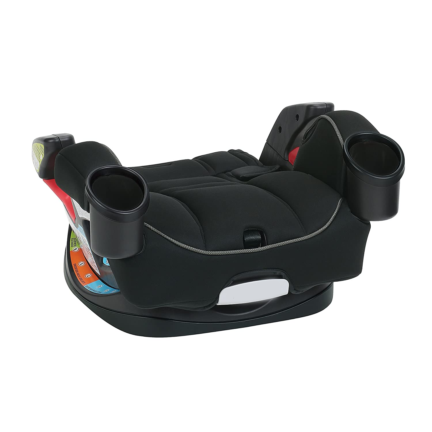 4Ever DLX 4 in 1 Car Seat, Infant to Toddler Car Seat, with 10 Years of Use, Zagg 1 Count (Pack of 1)